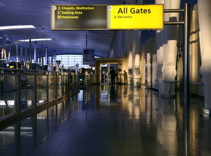 In the Middle of Terminal Turmoil, Airport Chapels Become the Last Quiet Refuge