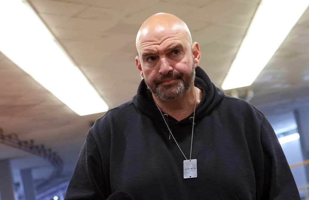 Fetterman on Mend After Fall
