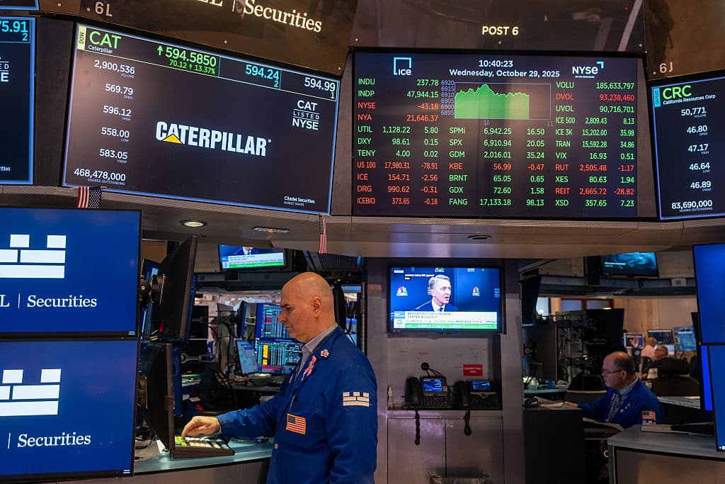 Stocks Edge Higher as Wall Street Weighs Corporate Earnings Amid Government Shutdowns