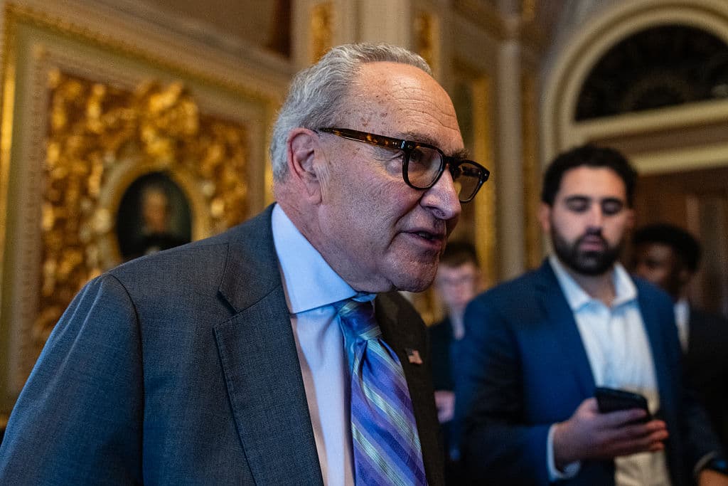 Schumer Faces Democratic Revolt After Shutdown Collapse: ‘He Has Not Met the Moment’