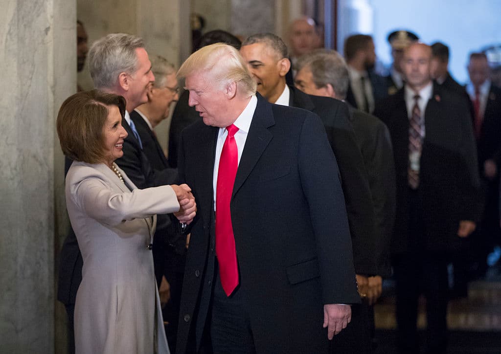 Trump Calls Pelosi āOld and Broken Political Hackā