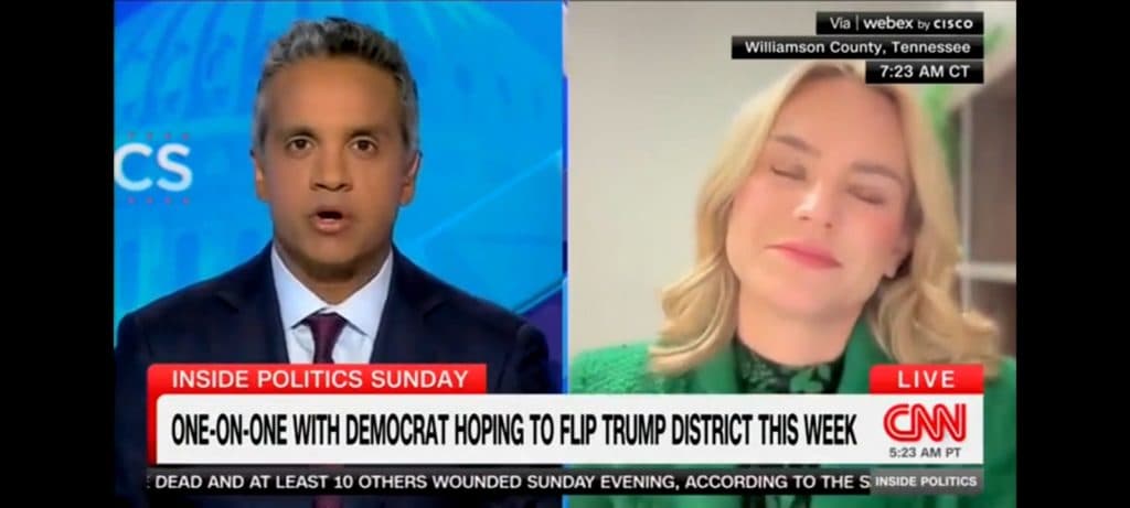 Dem Tennessee Congressional Candidate Aftyn Behn Ducks Behind One Reason When Confronted Over Alienating Comments