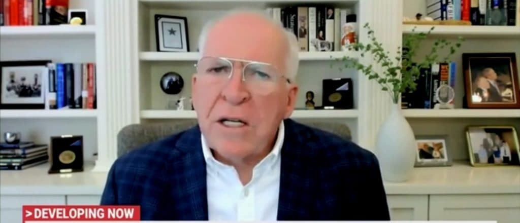 Former CIA Director James Brennan Gets Heated When Confronted Over Hunter Biden Laptop Disinformation Attempt