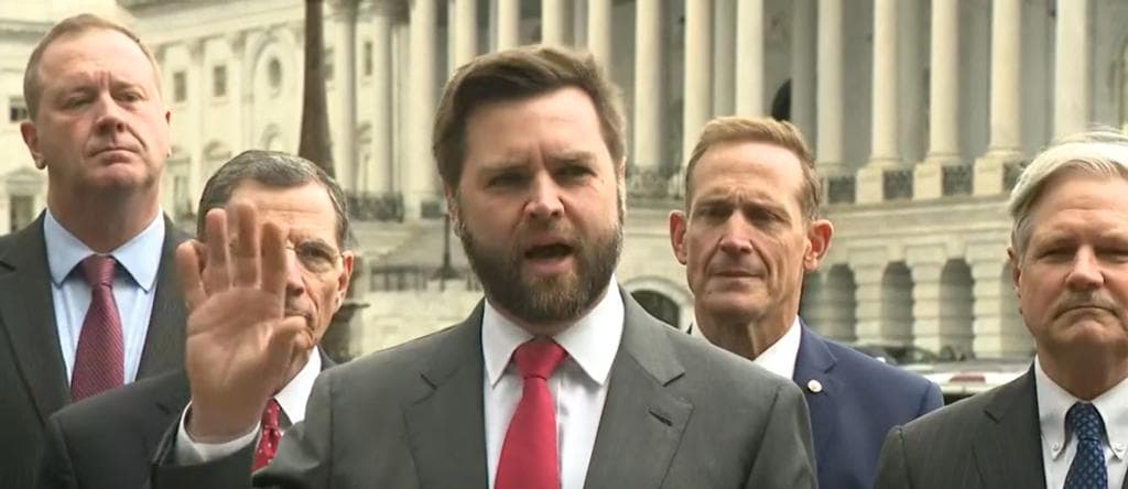 JD Vance Eviscerates Establishment GOP For Caring More About Ukraine War Than Americansâ Problems