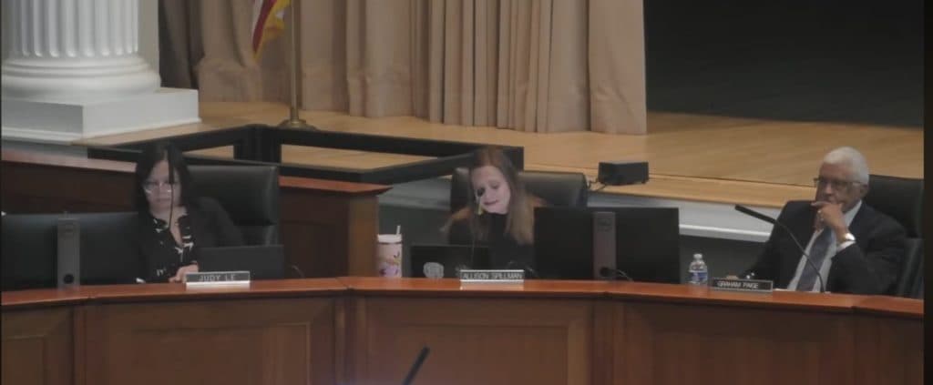 Parents Confront Crying School Board Member Who Compared Turning Point USA To KKK At Raucous Meeting