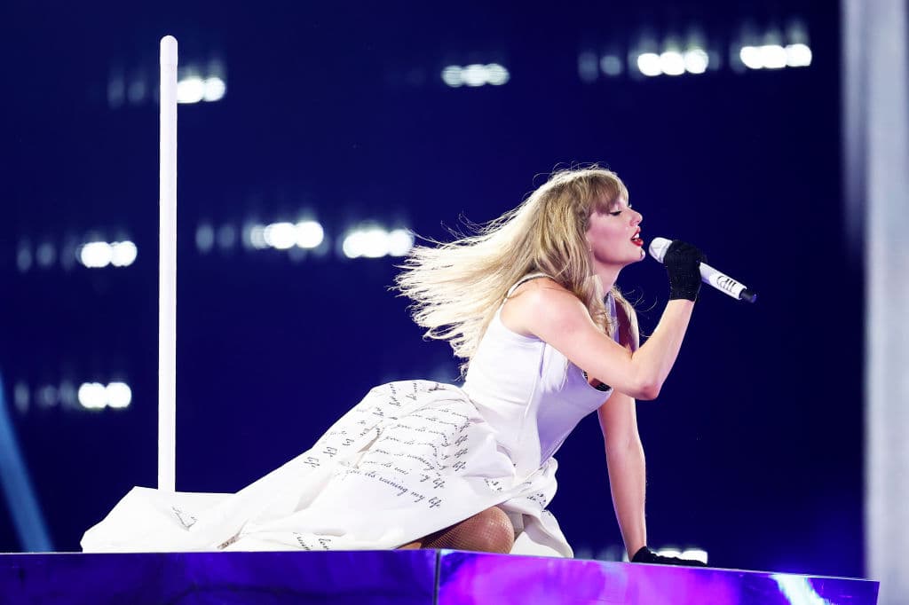 Taylor Swift Calls Emotional Eras Tour Breakdown āEmbarrassingā in New Docuseries