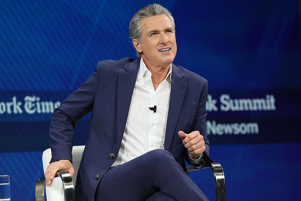 Newsom Posts AI Video of Trump, Hegseth, Miller in Handcuffs