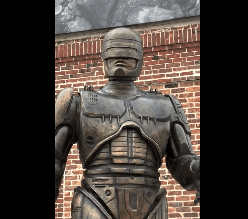 RoboCop Statue Finally Guards Detroit After 15-Year Journey