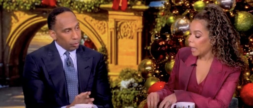 Stephen A Smith Refuses To Backtrack His Comments On Dem Sen When Pressed By âThe Viewâ Co-Host