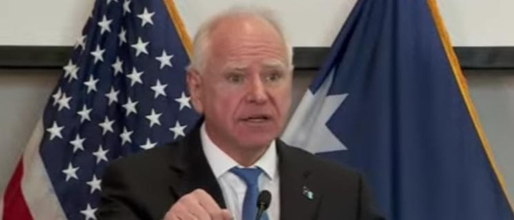 Tim Walz Whines People Keep Driving By His House And Calling Him Retarded