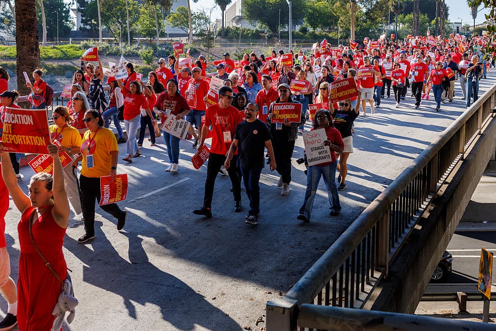 Federal Filings Show Teachers Union Spending Millions on Far-Left Causes