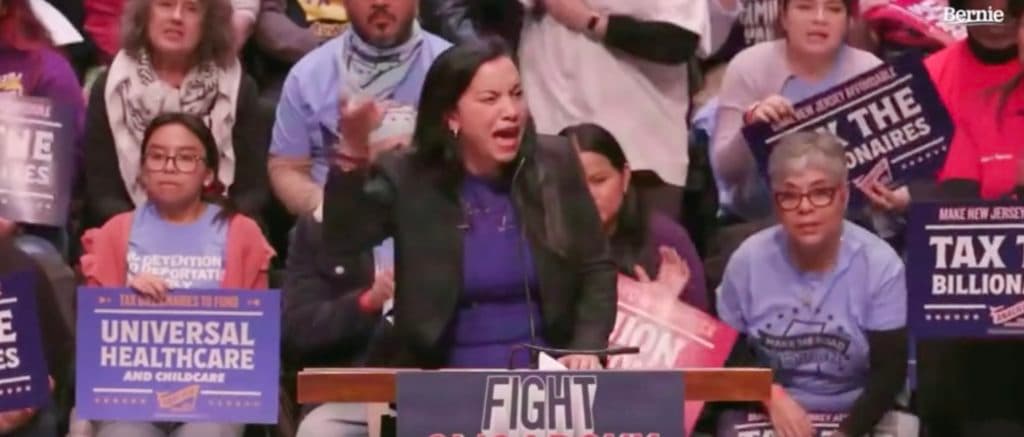 Far-Left House Candidate Backed By Bernie Sanders, AOC Leads Raucous Crowd In Chanting âAbolish ICEâ
