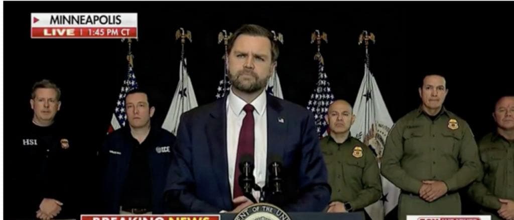 JD Vance Fires Back At Reporter Accusing ICE Of Arresting Five-Year-Old