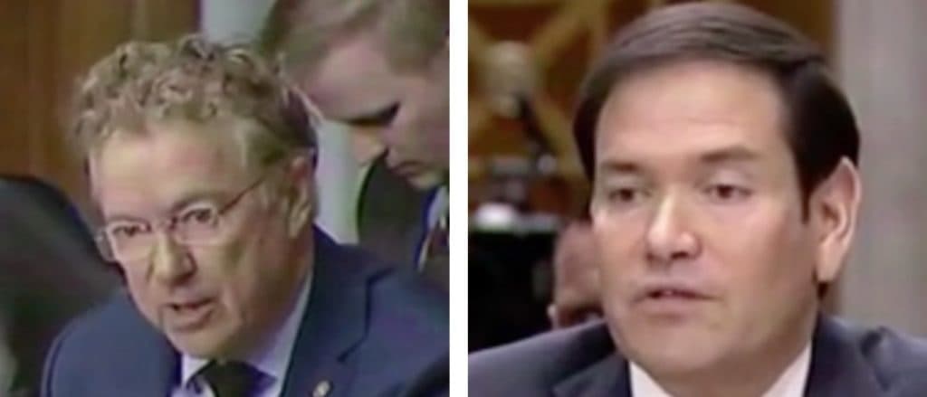 Marco Rubio, Rand Paul Joust Over Trumpâs Maduro Operation