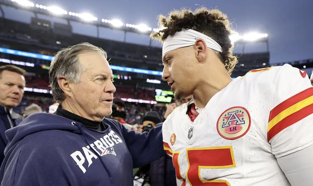 Patrick Mahomes Comments On Belichick Not Being Voted Into Pro Football Hall Of Fame