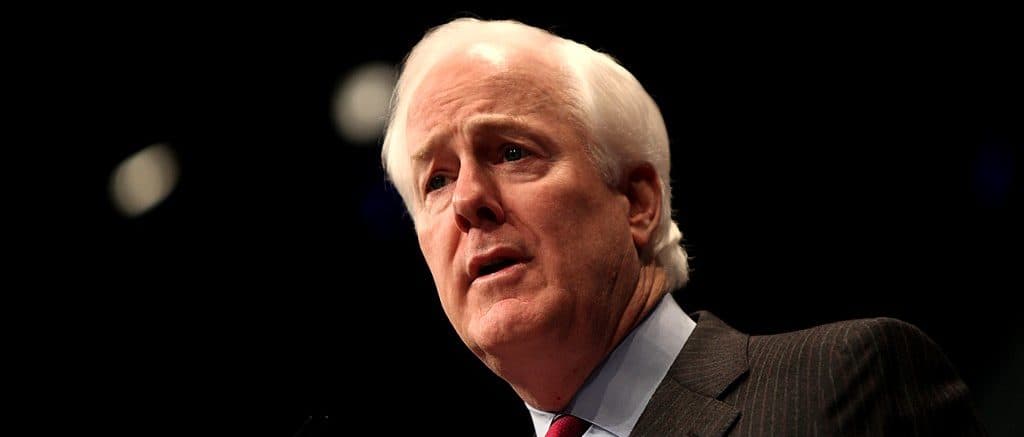 Trailing Sen. John Cornyn Joins Forces With Thune At Border Ahead Of Fast-Approaching Primary