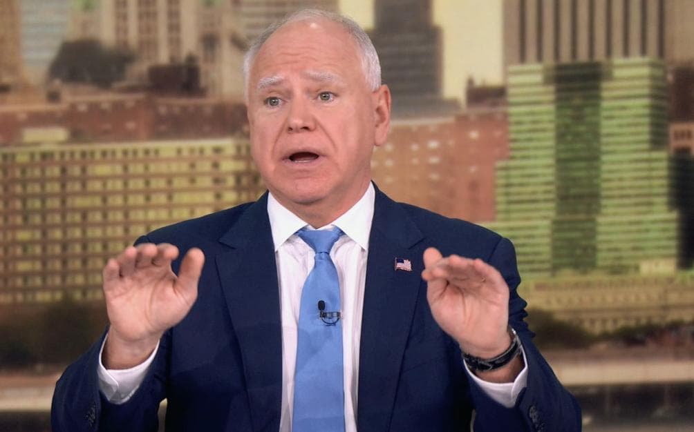 Trump Comments On Call With Tim Walz