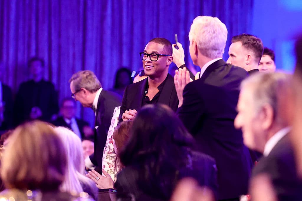 Don Lemon Gets Standing Ovation at Star-Studded Grammys Bash