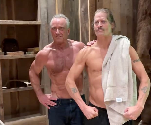 RFK Jr, Kid Rock Go Shirtless in Fitness Video