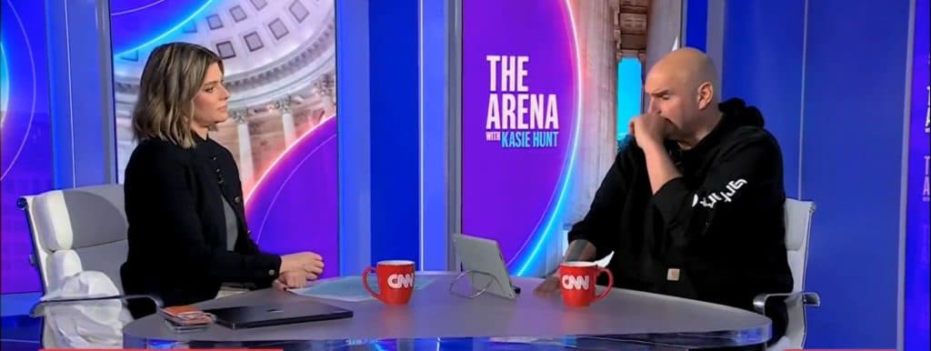 CNN Host Asks John Fetterman If He Would Become Republican, Accept Trumpās Endorsement