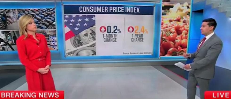 CNN Reporter Says âInflation Took A Big Step In The Right Directionâ To Start Second Year Of Trump 2.0