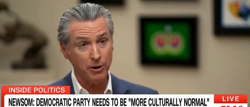 Gavin Newsom Admits Democrats Took Woke Politics Too Far