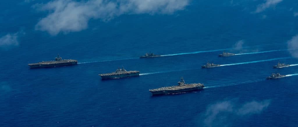Iran, Russia And China Stage Show Of Force Near US Warships As Nuclear Talks Wrap