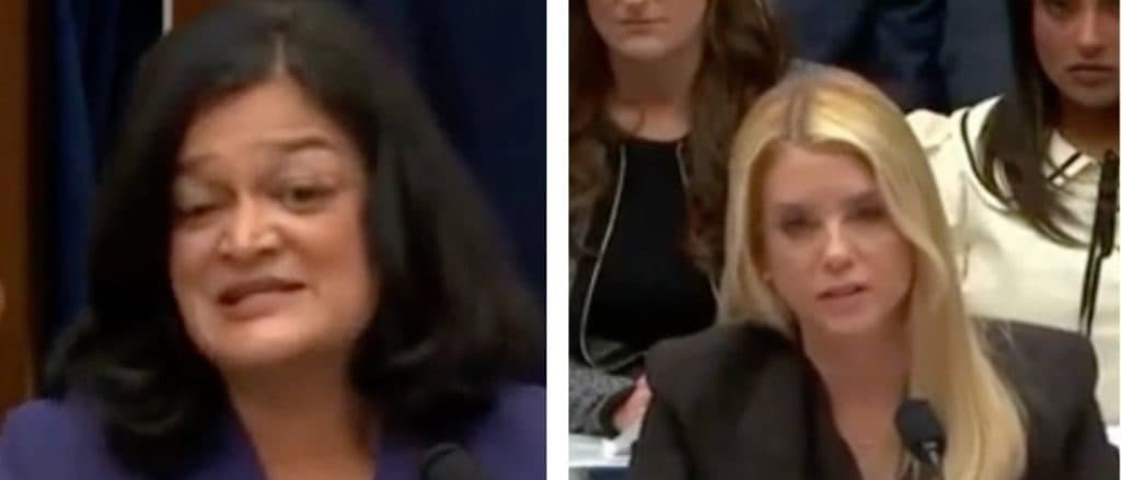 Sparks Fly When Far-Left Democrat Shouts At Pam Bondi About Epstein Files For 3 Minutes Straight