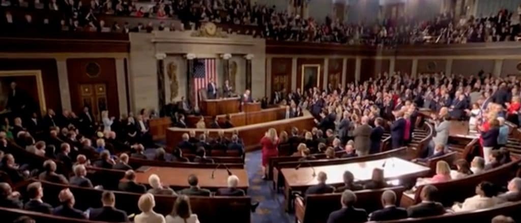 Trump Asks Congress To Stand If Their Duty Is To American Citizens: Guess Who Didnāt Stand?