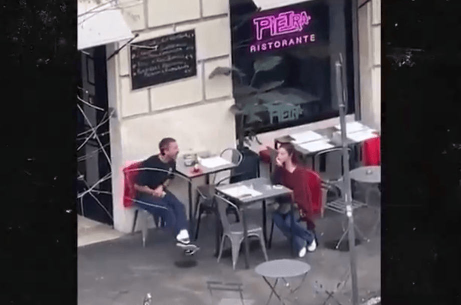 Actor’s Latest Outburst Caught On Camera In Rome