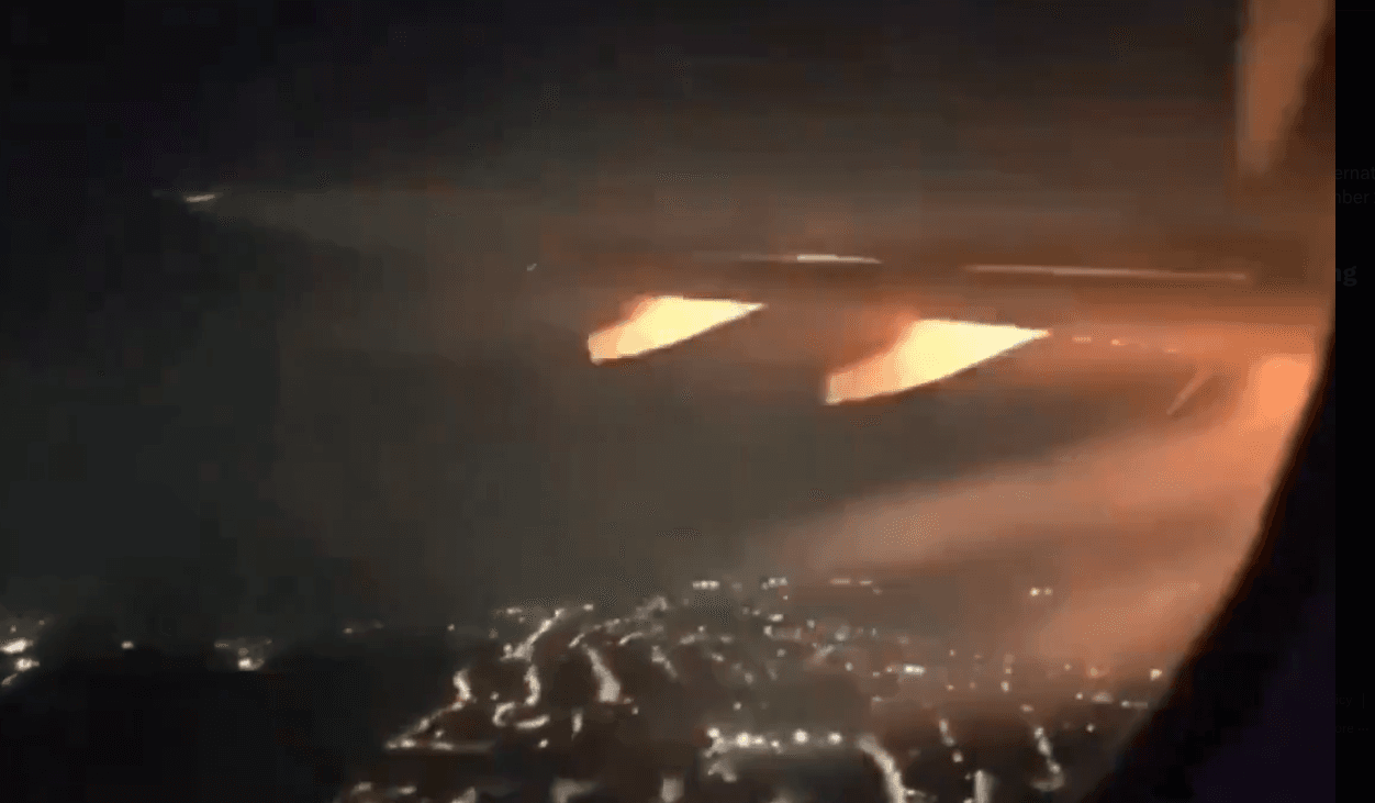 Flames Erupt as Delta Jet Makes Emergency Landing
