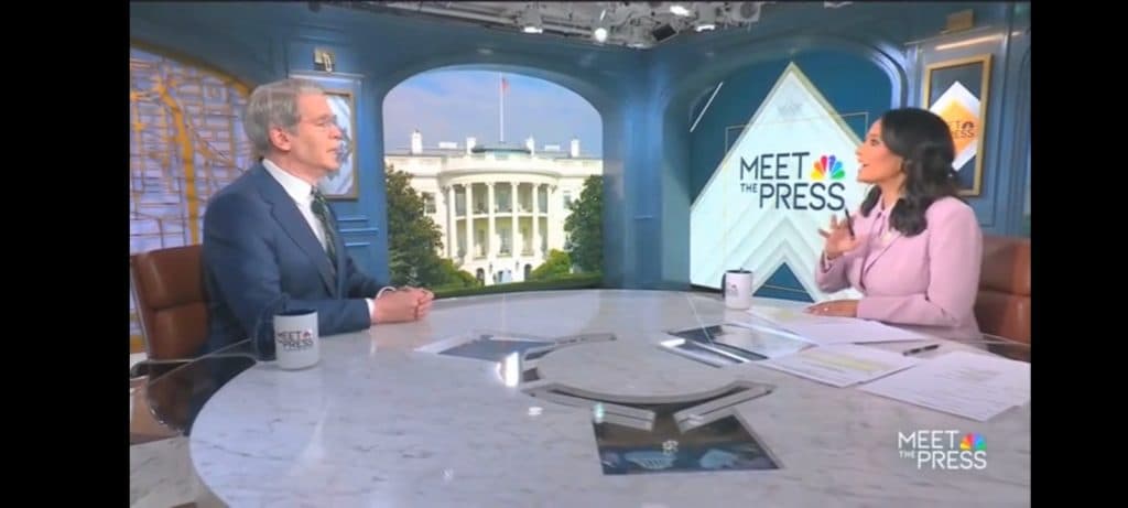 Defiant Scott Bessent Brushes Off Kristen Welkerâs âRidiculous Questionâ About Iran War Funding