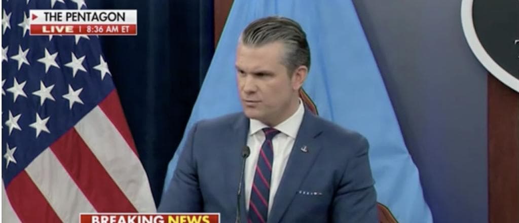 Hegseth Vows To Go ‘As Far As We Need To,’ Does Not Rule Out Boots On Ground In Iran