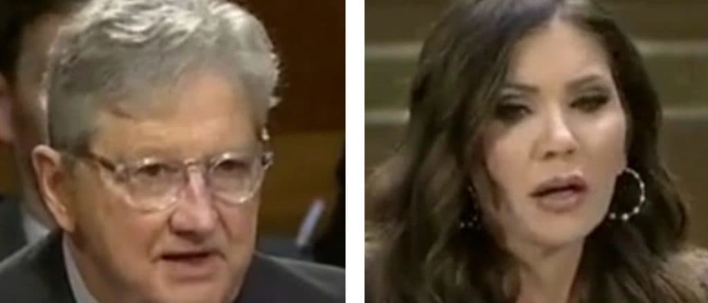 John Kennedy Holds Kristi Noemâs Feet To Fire Over Expensive Ad Campaign
