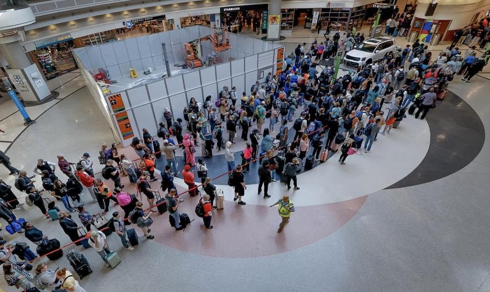 Many TSA Agents Call Out Amid Partial Shutdown