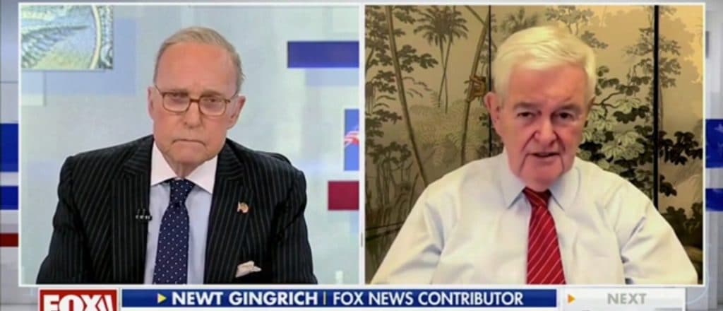 Newt Gingrich Explains Why Left Is ‘Desperate’ To Attack Trump Over Iran
