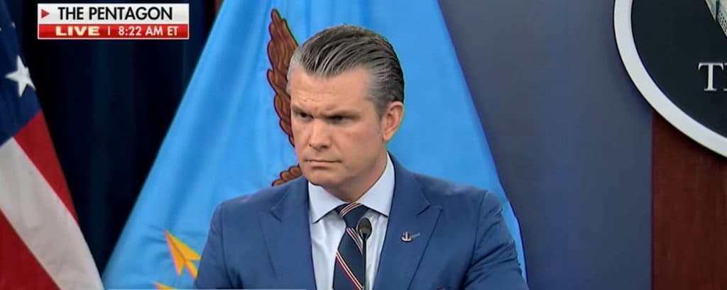 Reporter Asks Pete Hegseth If Israel Taking Advantage Of America