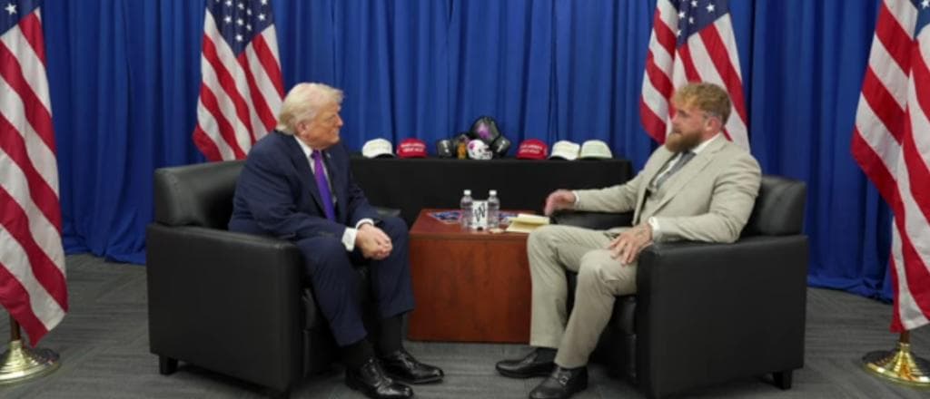 Trump Sits Down With Jake Paul For Wide-Ranging Interview