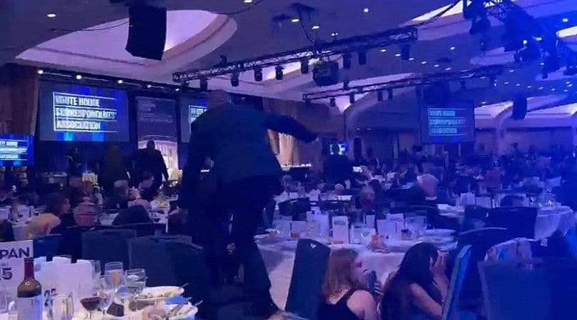 Trump Praises Swift Response After Shooting Scare at Correspondentsā Dinner