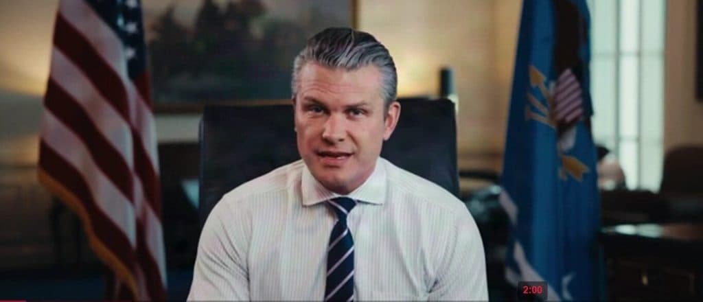 Hegseth Says Service Members May Carry Firearms On Military Bases