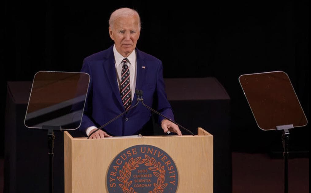 Joe Biden Speech Marred By Incredibly Awkward Comment