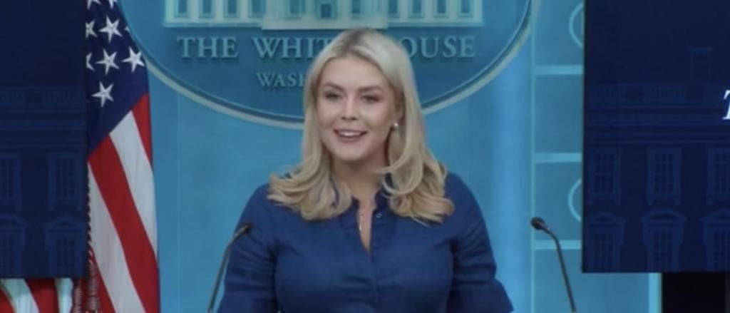 Karoline Leavitt Asked About JD Vanceās Role In Iran Ceasefire