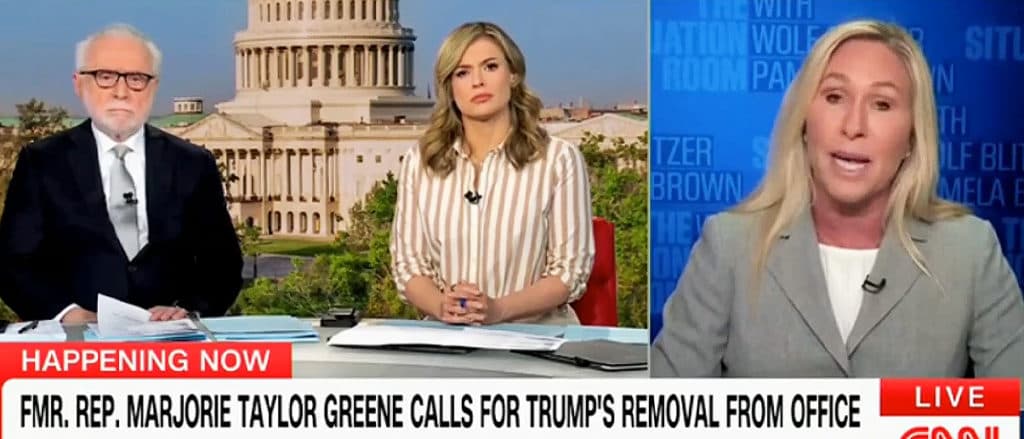 MTG Says Trump Is Unstable And Calls For His Removal Over âAbsolute Madnessâ