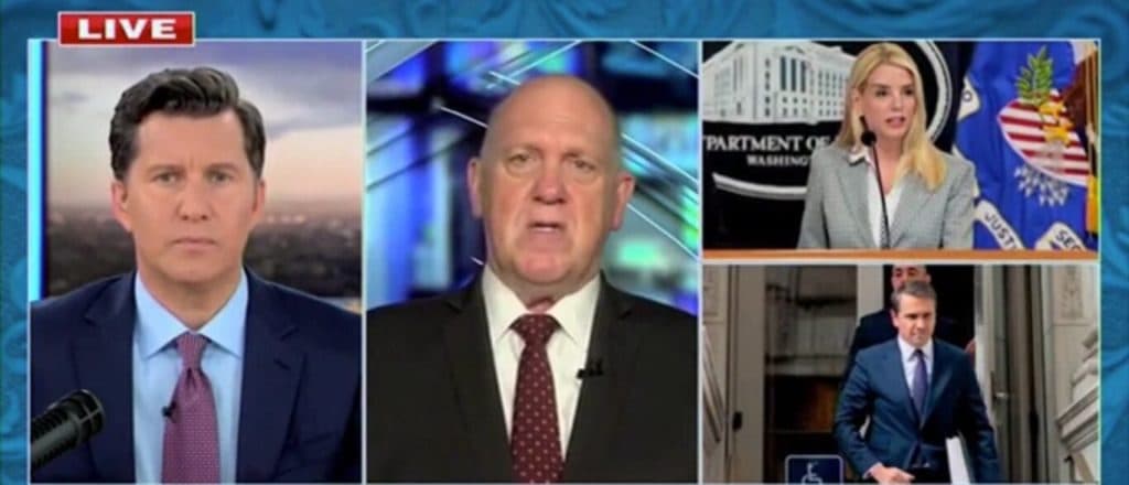 Tom Homan Reveals Whatâs Next For DOJ After Bondiâs Exit