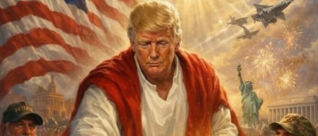 Americans Overwhelmingly Agree Trump’s Jesus Pic, Hegseth’s Prayer For Violence Was Terrible Idea