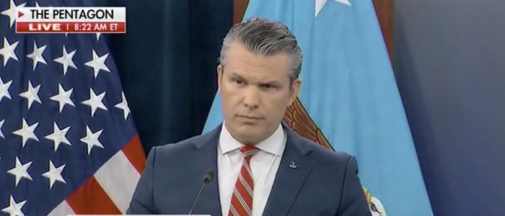 Reporter Presses Pete Hegseth On Trump Changing His Tune On Major Iran War Demand