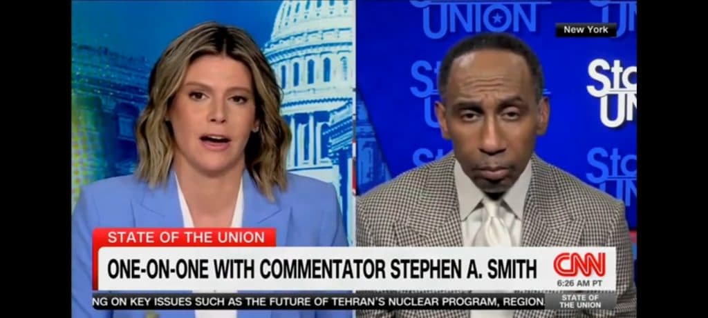 Stephen A. Smith Refuses To Be Baited By CNN Host Over Trumpās IQ Comments