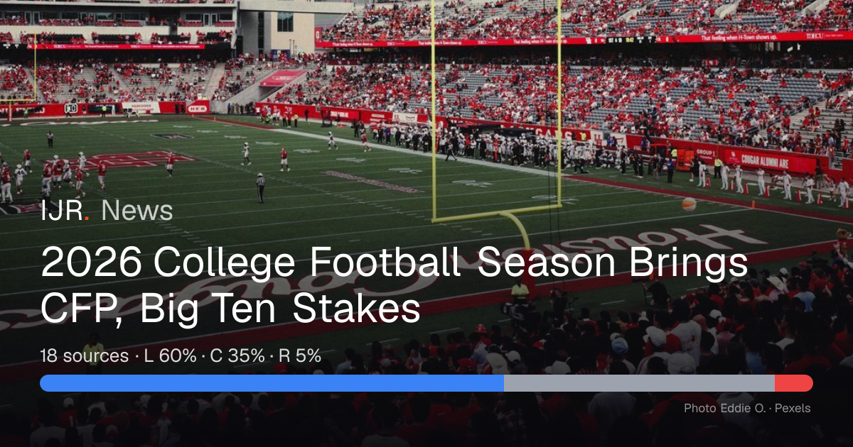 2026 College Football Season Brings CFP, Big Ten Stakes — IJR News