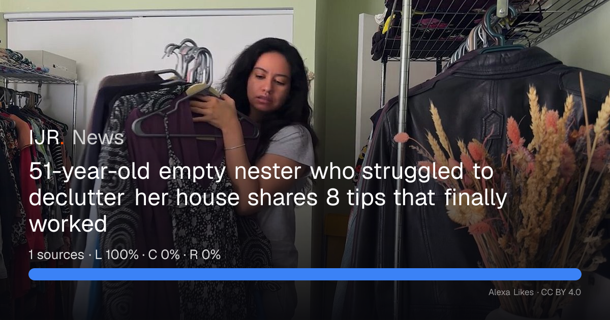 51-year-old empty nester who struggled to declutter her house shares 8 ...