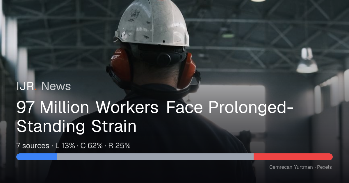 97 Million Workers Face Prolonged-Standing Strain — IJR News
